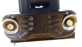 Dualtron Popular Front body cover with turning light assembled