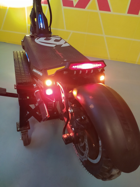 Bluetran lightning - ridden for 2500 km