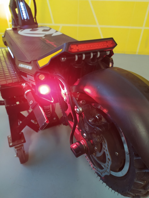 Bluetran lightning - ridden for 2500 km